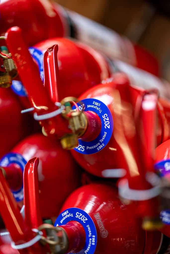 Hvordan vælger virksomheder de rette brandslukkere?